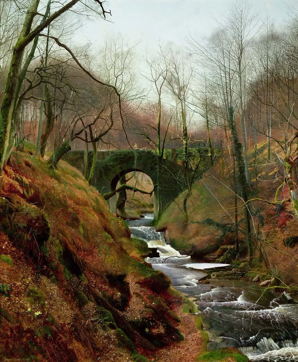 gokc22299's tweet photo. .

John Atkinson Grimshaw, March Morning, 1800s.

. https://t.co/wujtABoymJ