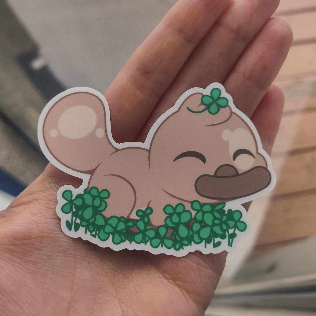 Imaplatypus_art's tweet photo. St Paddy's day post 💚🍀.
Get it here before the end of the month: https://t.co/plsdeMxOeq
-
#platypus #club #stickerclub #cute #animal #stickerofthemonth #artist #art #clover #stpatricksday #saintpatricksday #stpaddysday #lucky https://t.co/U3jLz472i8