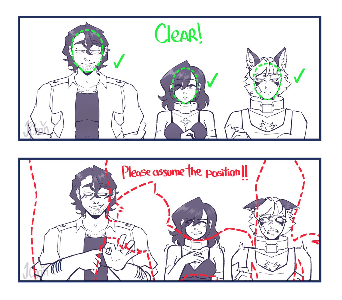 chanjhonmi/ Open Commissions tweet media