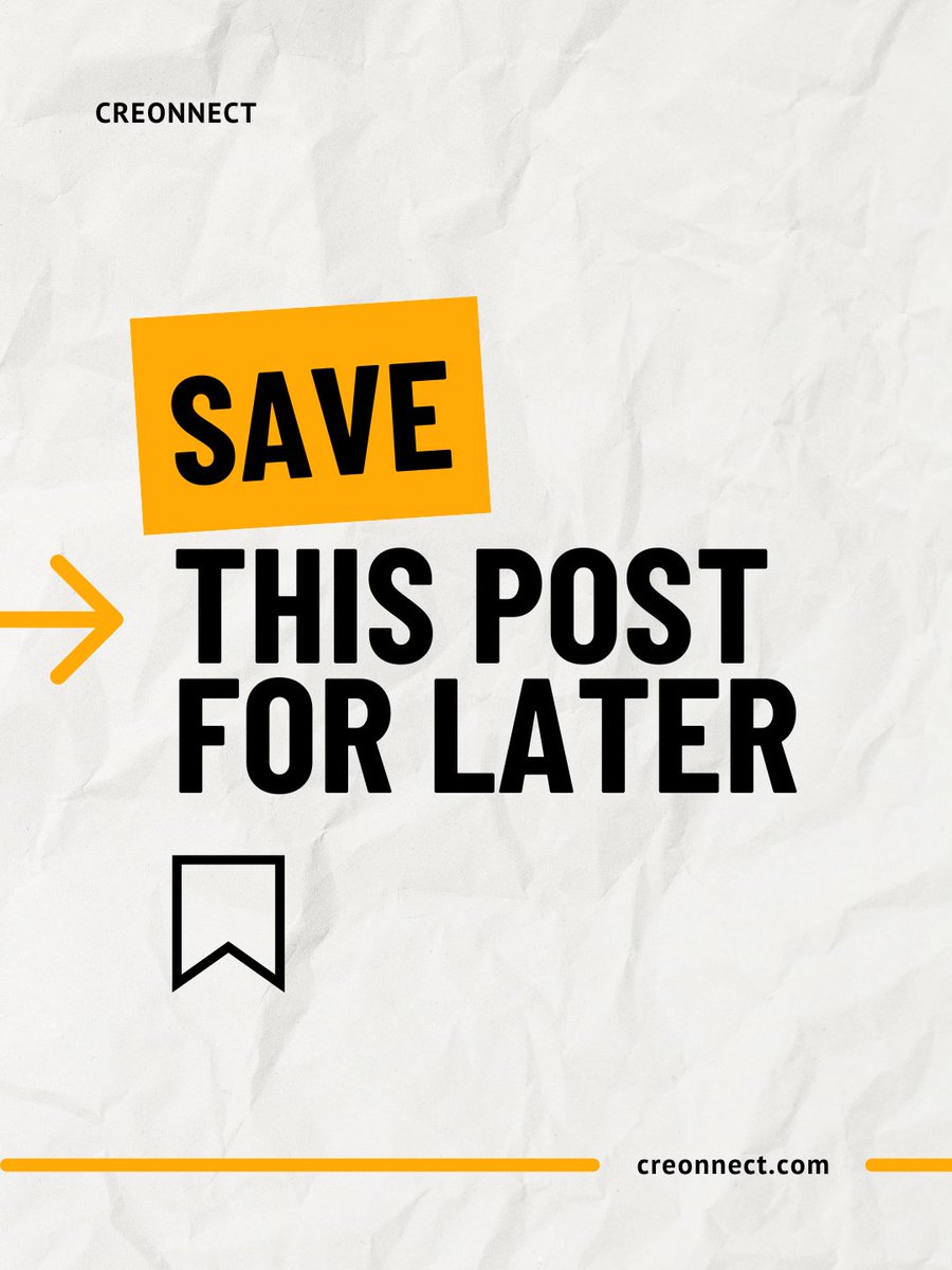 creonnect's tweet photo. –>
You don’t need more options.
You need better ones.

If that clicked —
save this.

We’ll talk soon🔜
Join the waitlist from the bio.

#creonnect #brand #marketing #startup #business https://t.co/RVMCwyaVos
