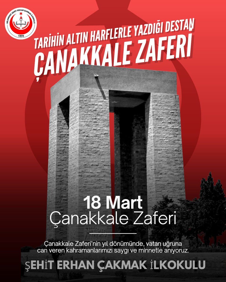 SehitErhan's tweet photo. Çanakkale Zaferi'nin yıl dönümünde, Vatan uğruna can veren kahramanlarımızı saygı ve minnetle anıyoruz.

@GelendostK @ArsoyMehmet09 @GelendostMem @ayhankyrn @ayhankyrn @HalisBilgin32 https://t.co/lxSfRUUVu8