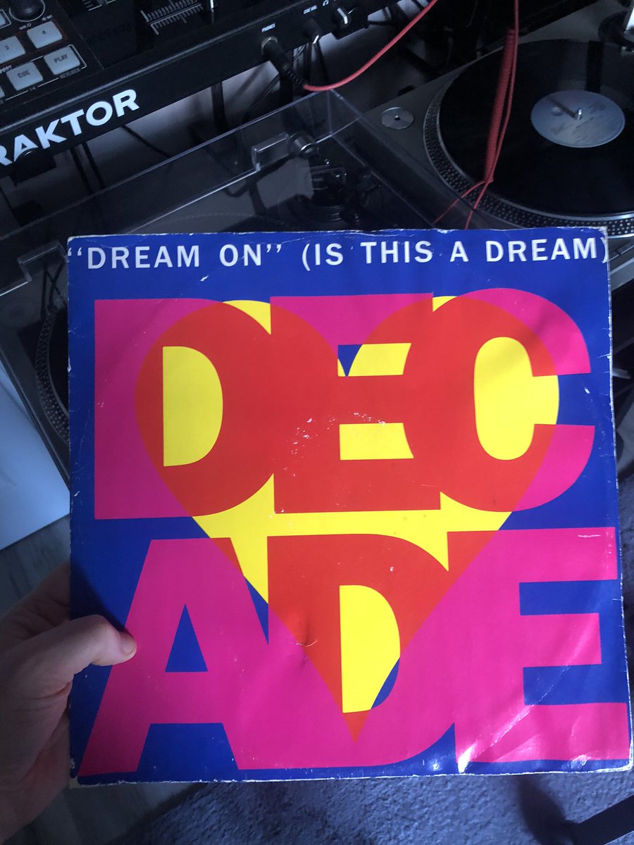 andrewgreatorex's tweet photo. When you get another classic back in the collection, but Evri canβt be trusted to deliver it in one piece without smashing it. Love Decade - Dream on released in 1991 released on All Around The World. Played this to death back in the day. #lovedecade #dreamon #allaroundtheworld https://t.co/CHTOpB6EAg