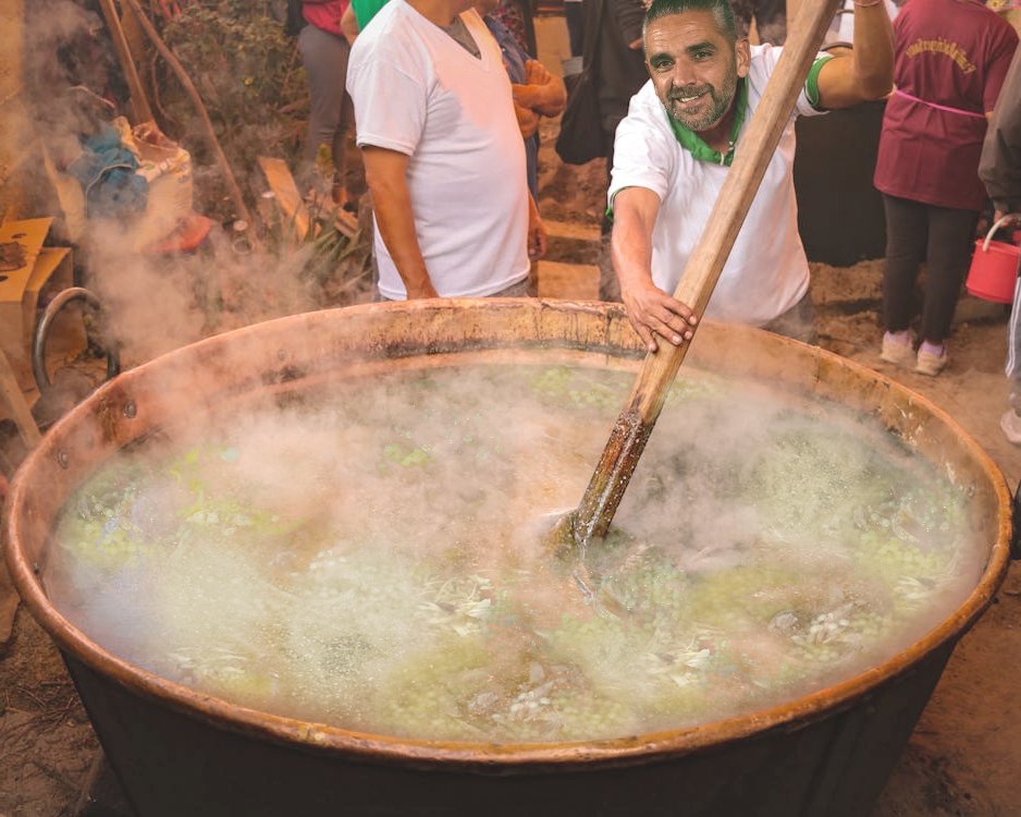 Hoje pode comer a canja toda que quiser, sim senhor