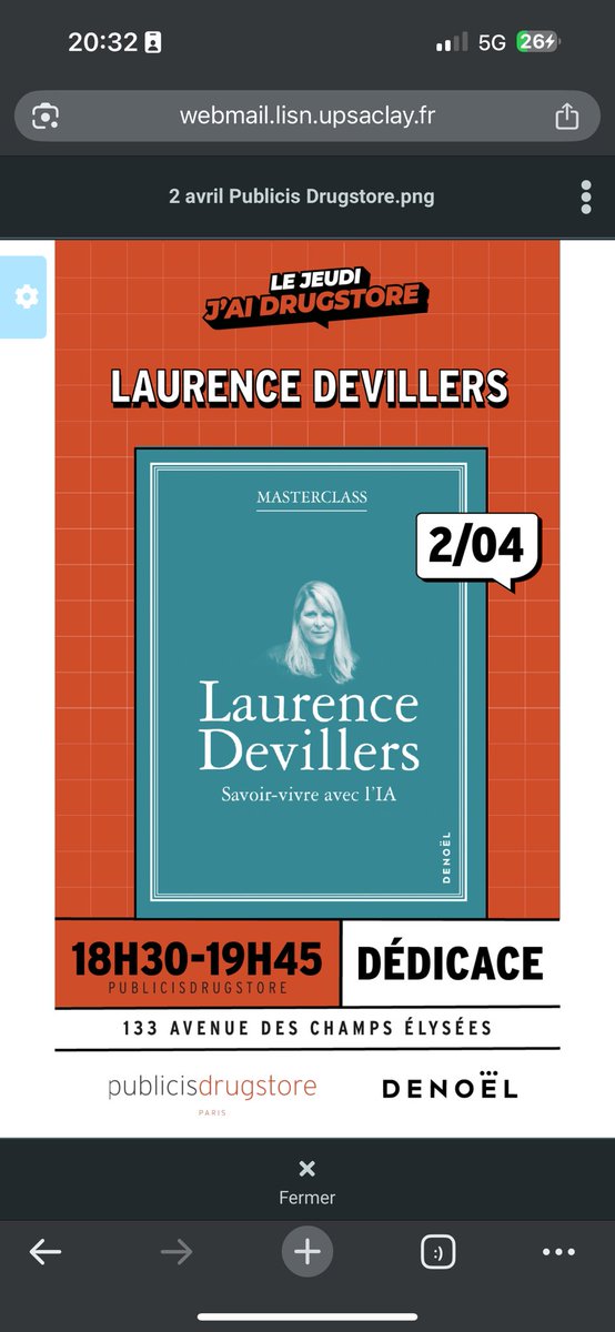 Laurence Devillers tweet media