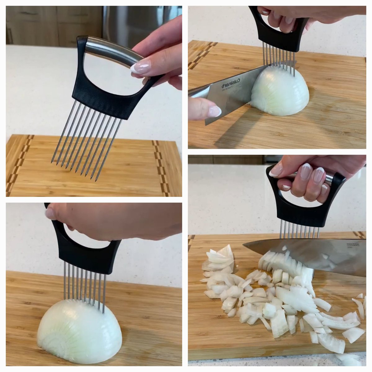 sell_savvy360's tweet image. Cut Onions Safely with This Simple Kitchen Tool
🛍 amzn.to/4bKobgW
 Via @amazon

No more slipping onions. This veggie slicing holder helps you cut faster, safer, and more evenly every time.
.
#KitchenEssentials #CookingTips #FoodPrep
#AmazonFinds #SmartKitchen