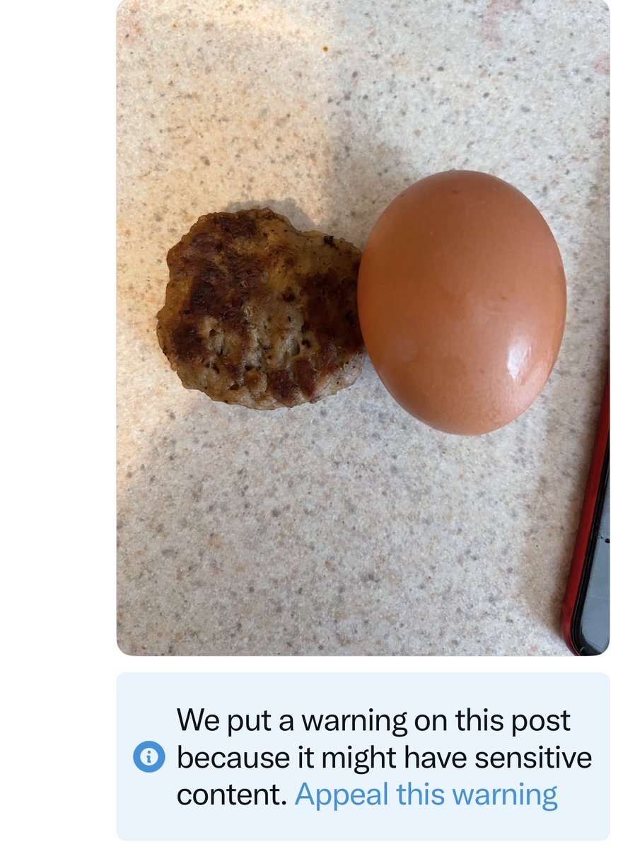 You found my post sensitive? After all we see on this app this is considered sensitive. 🤣