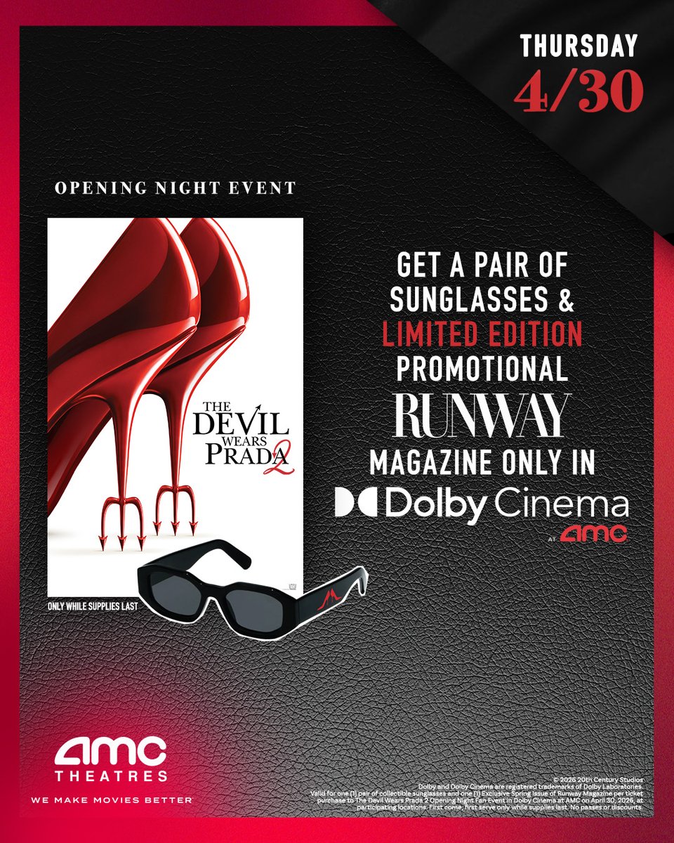 AMC Theatres tweet media