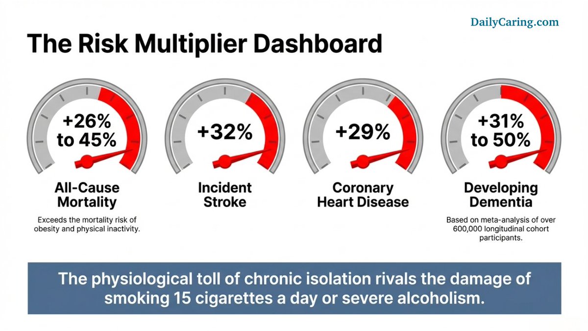 Recent data suggests that #loneliness for aging adults carries the equivalent risk of smoking 15 cigarettes a day, or severe alcoholism. 

This means family members and #caregivers need to ensure their loved ones feel connected and feel socially engaged. 

To read more about the