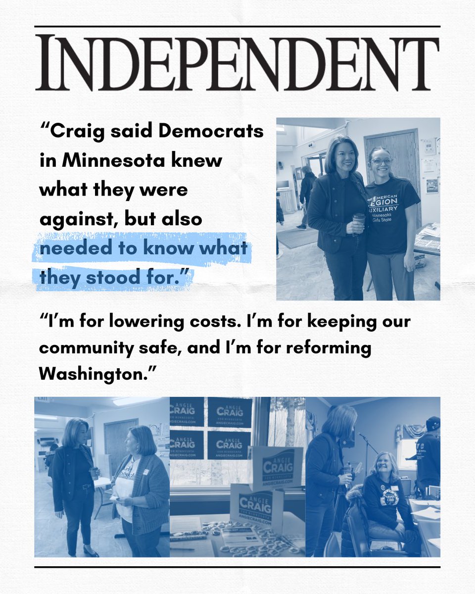 Angie Craig tweet media