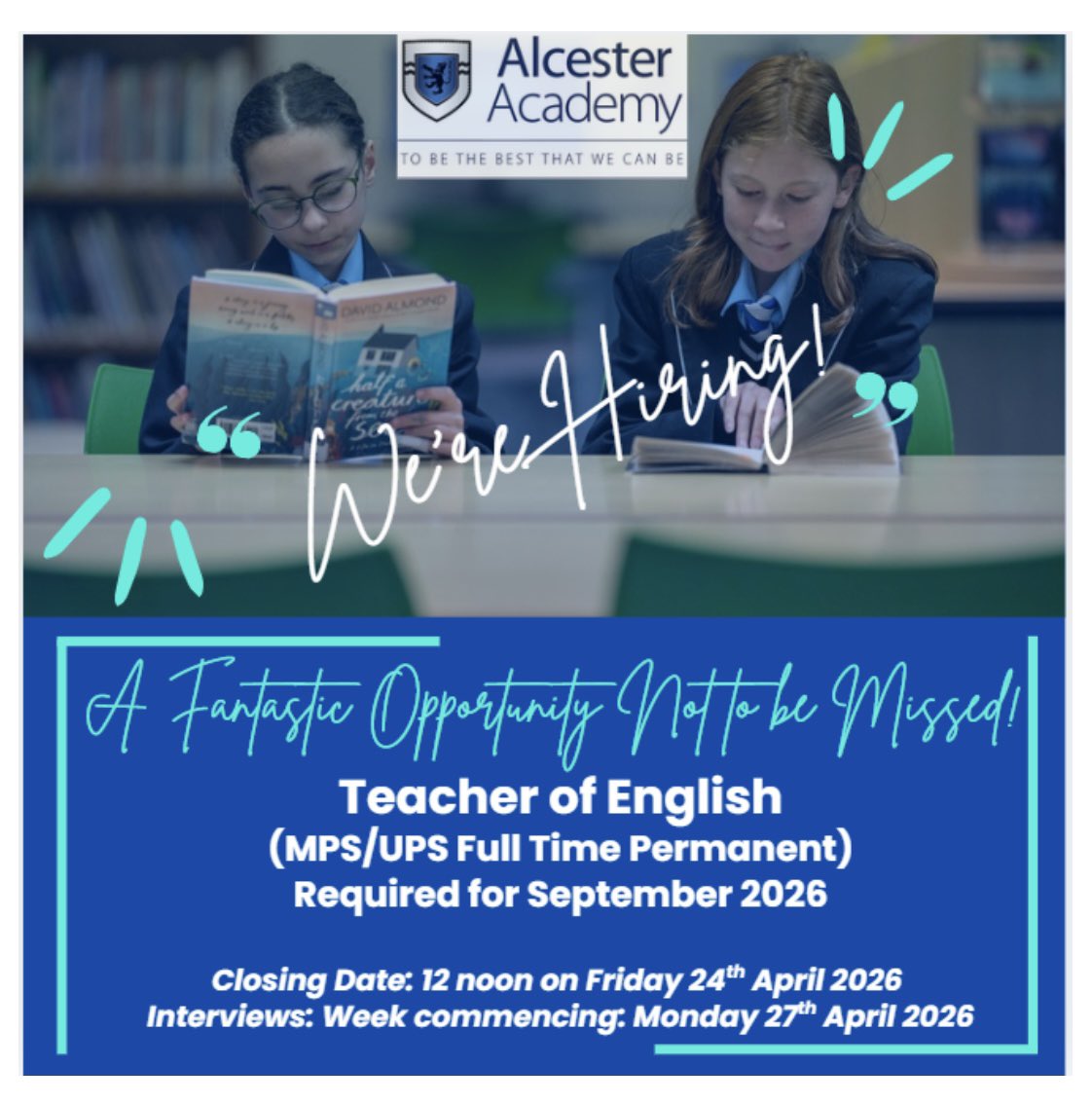 Alcester Academy tweet media