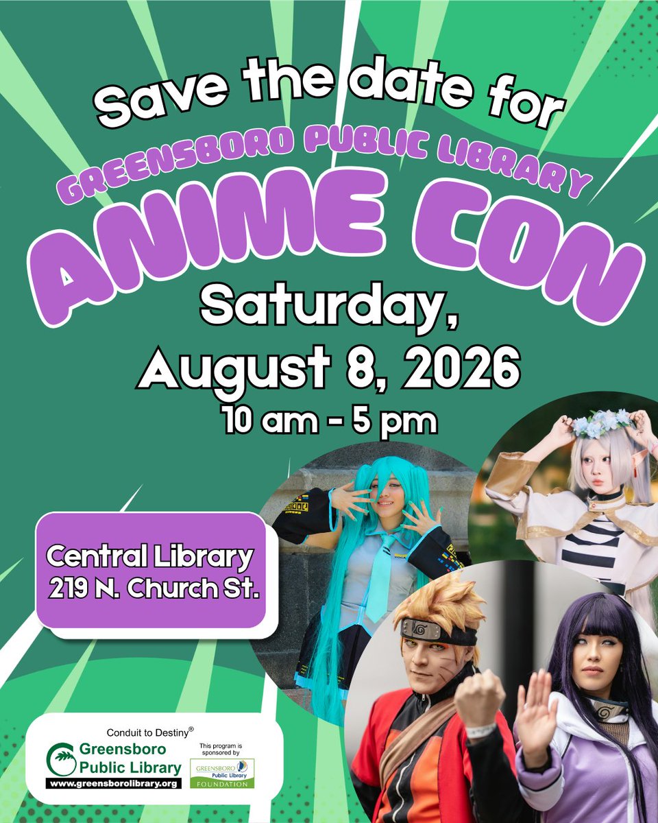 Greensboro Public Library tweet media