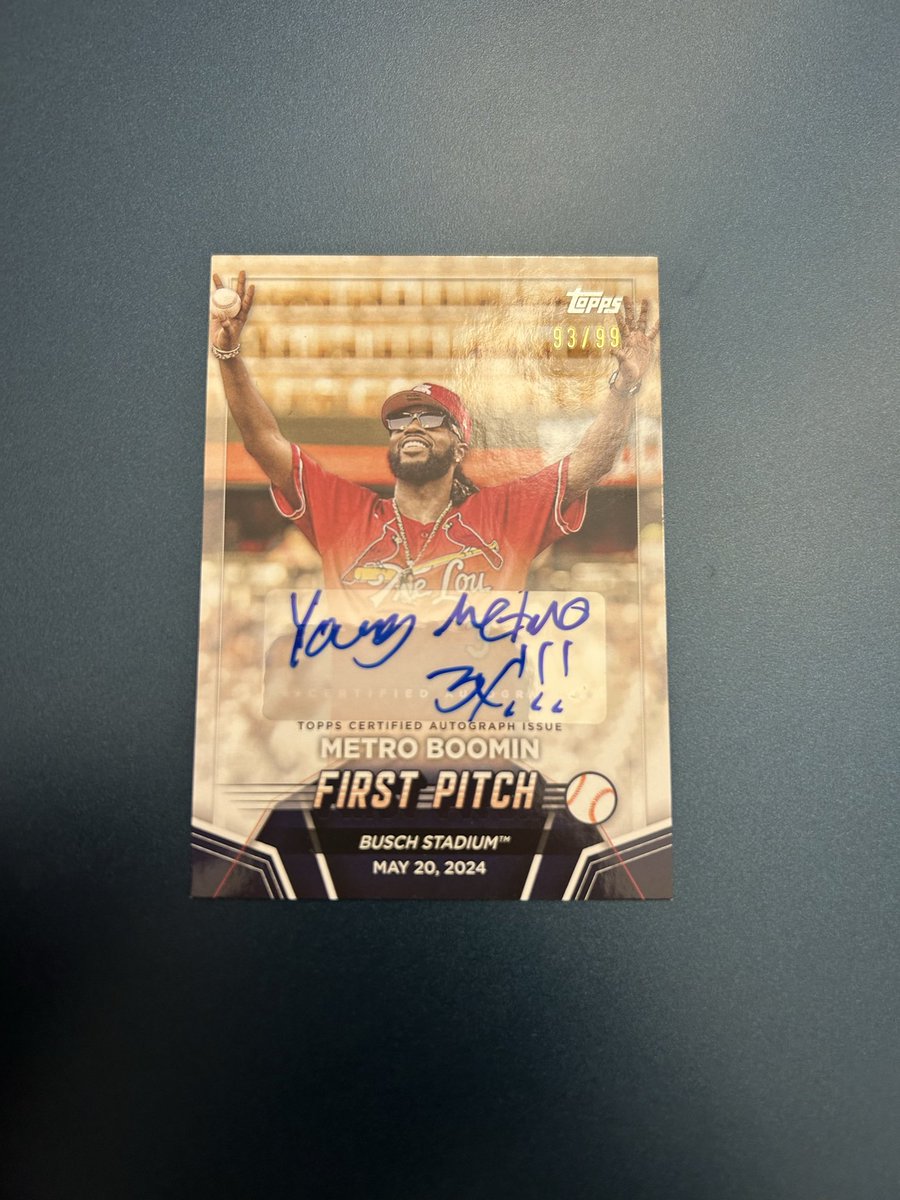 gybcards's tweet image. $65

Metro Boomin Auto /99

#stacksale