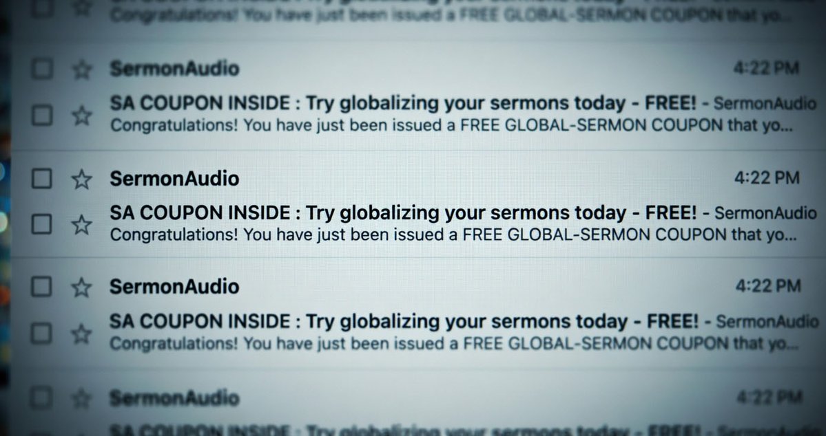 SermonAudio tweet media