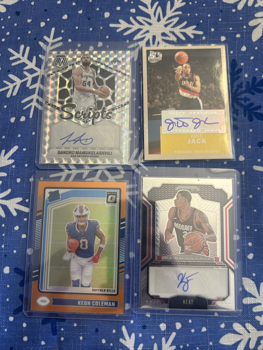 gybcards's tweet image. $2 Each

Coleman /249

#stacksale