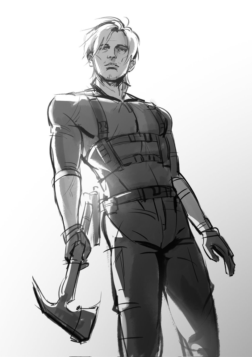 diny_dedee's tweet photo. Quick sketch of Leon
#ResidentEvil #ResidentEvilRequiem #LeonKennedy #art #fanart https://t.co/HTewkuCJr9