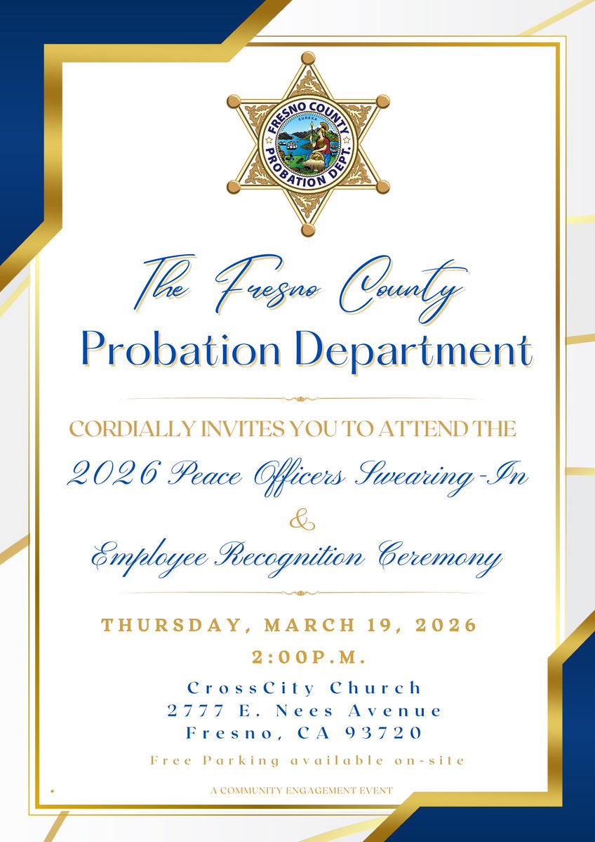 Fresno County Probation Department tweet media