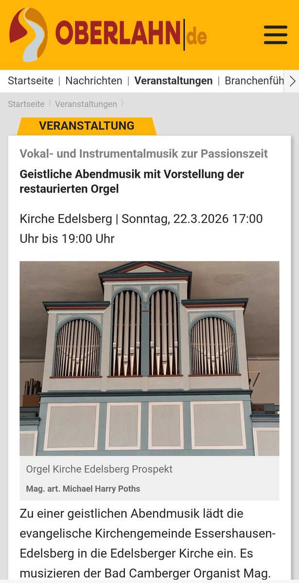 Hier geht's zum vollständigen Artikel:

oberlahn.de/Veranstaltunge…