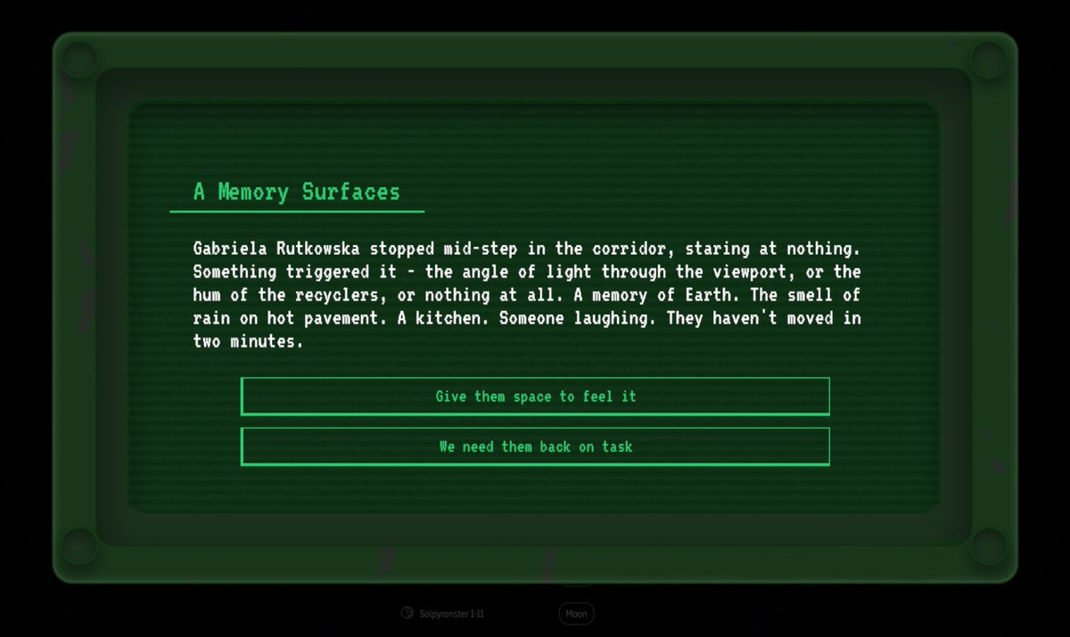 zenithexpanse's tweet photo. Your colonists will have emotional breakdowns and you'll have to decide if you're a good person or a good manager (spoiler: you can't be both)

#indiegame #gamedev #scifi #colonysim https://t.co/RjXqOOuWqw