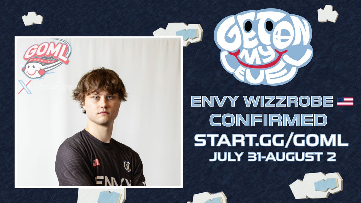 Get On My Level☁️July 31-Aug 2☁️start.gg/GOML tweet media