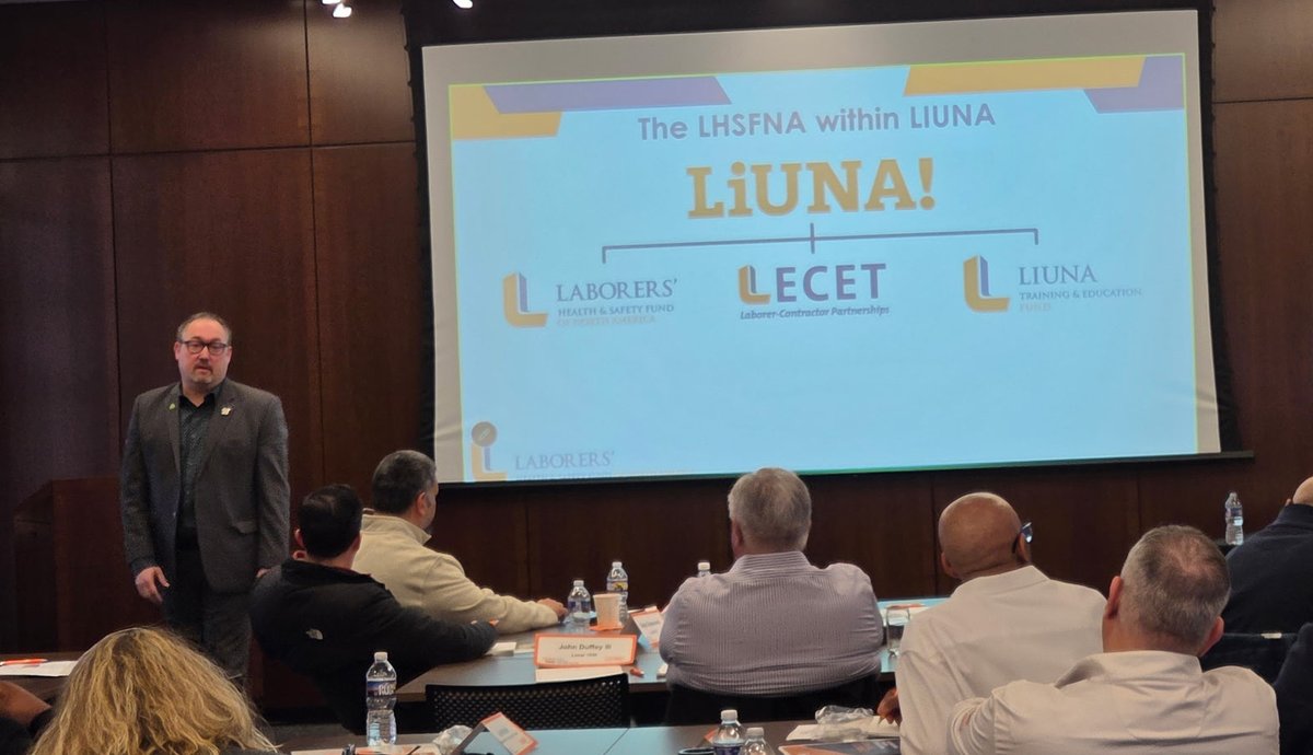 Laborers' Health & Safety Fund of North America tweet media