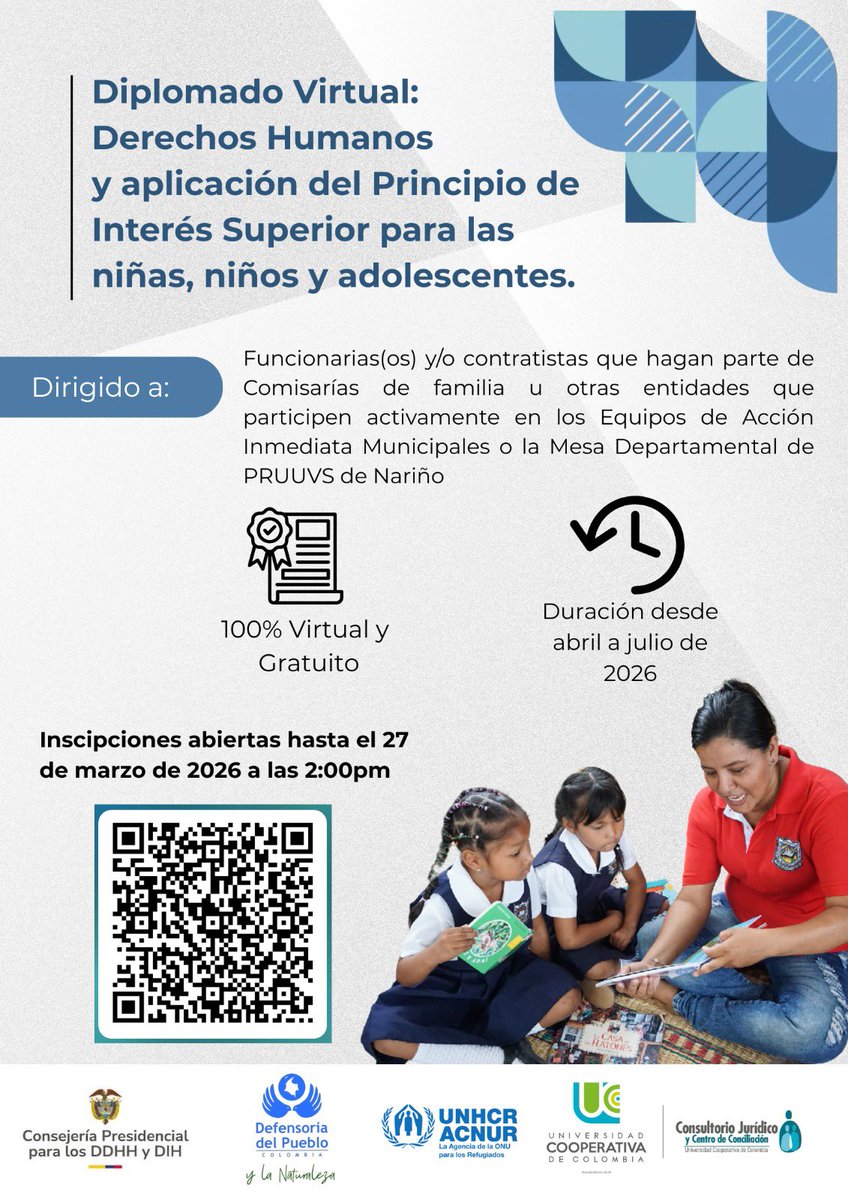 Consejería DDHH 🇨🇴 tweet media