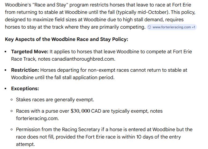Fort Erie Race Track tweet media