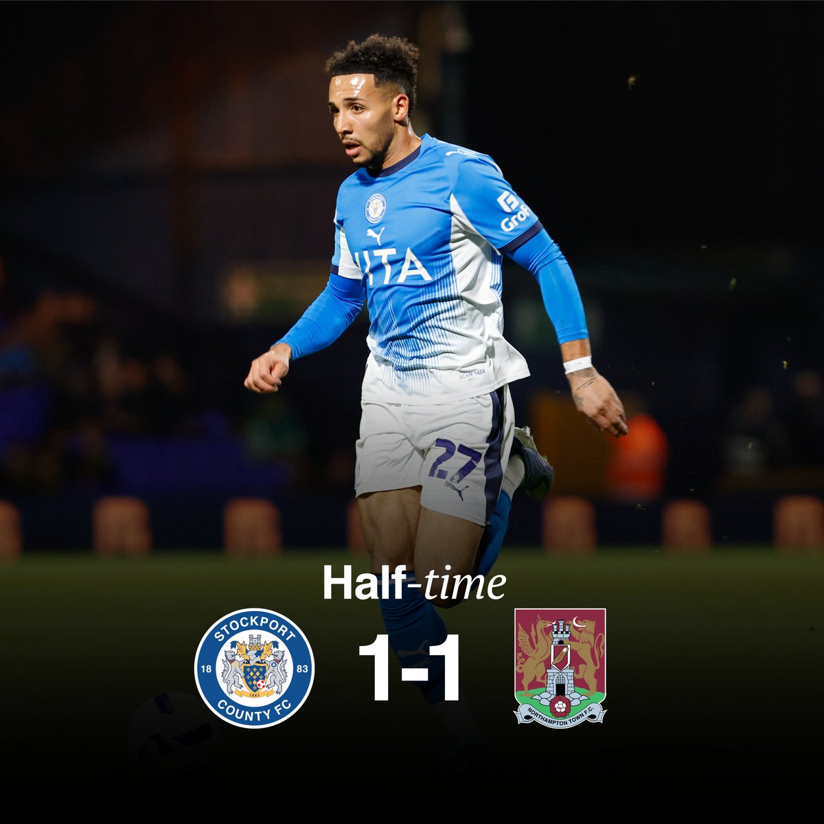 Stockport County tweet media