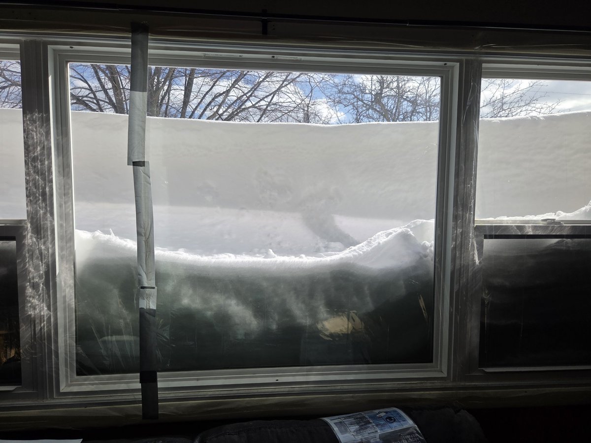 Daily_Maronite's tweet photo. I shoveled the path to the road, I think I overdid it though. This is going to be a rough one https://t.co/BKDocfRpEB