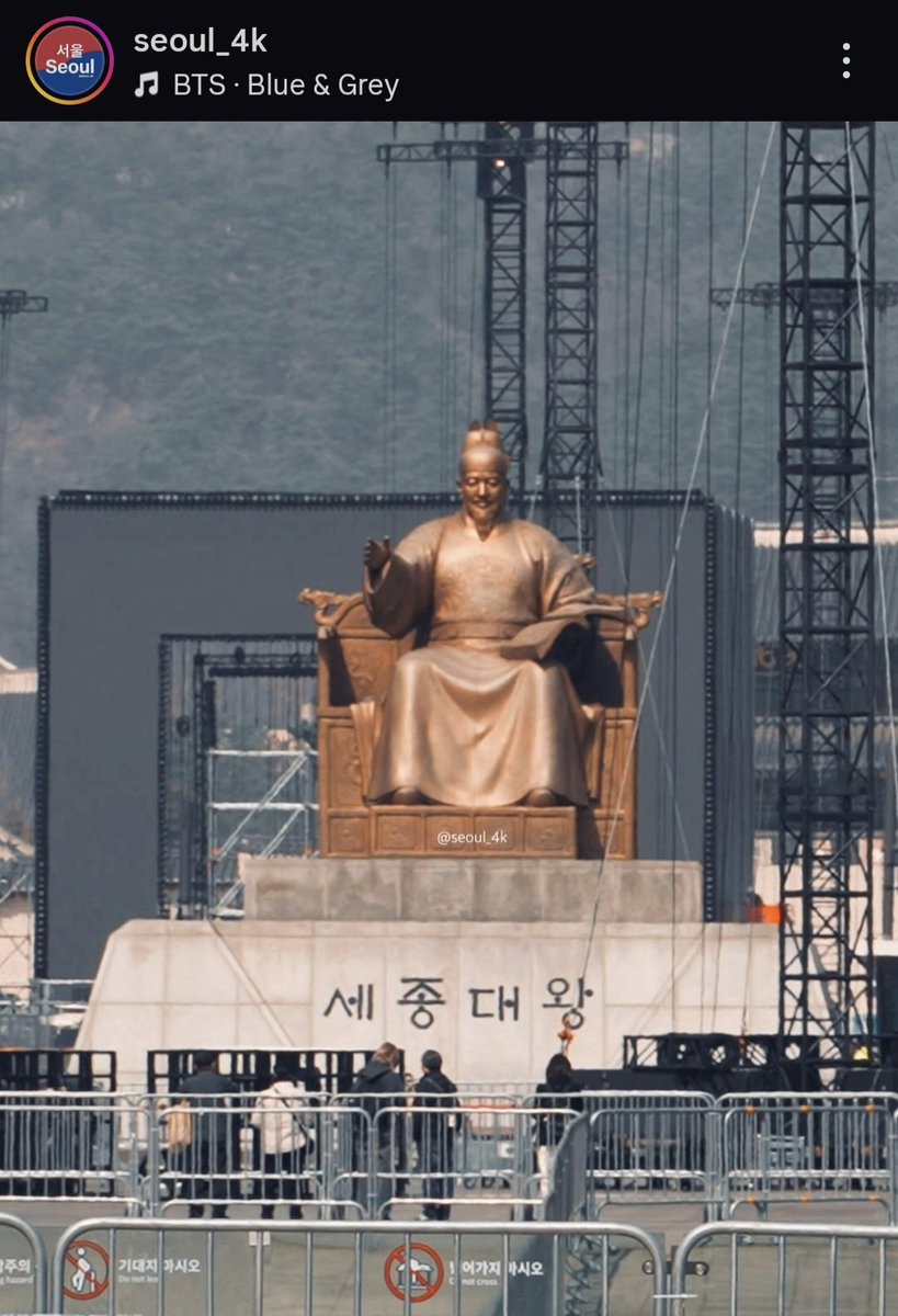 7btsfilmout's tweet photo. The stage has taken shape ready for BTS THE COMEBACK LIVE ARIRANG
It's huge!
#BTS_GwanghwamunSquare
#BTSLiveonNetflix
#BTSLIVE
#ARIRANGISCOMING
#BTSReturns #BTS_ARIRANG #방탄소년단_아리랑 #BTS #방탄소년단 #아포방포 #아미
BTS IN GWANGHWAMUN SQUARE https://t.co/i6QfEMz7PD https://t.co/n42Oq6f1gU