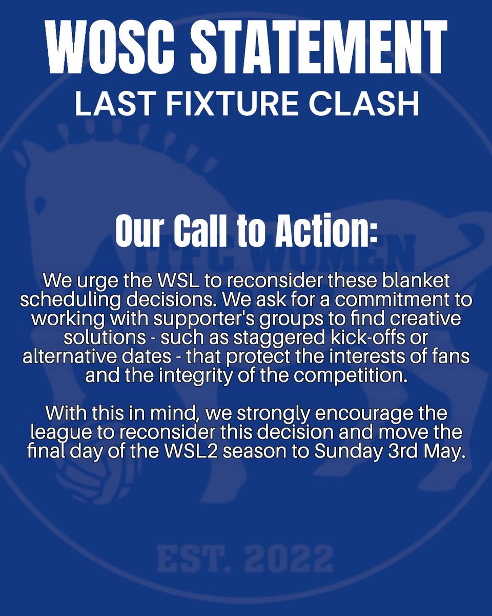 ITFC Women Official Supporters Club tweet media