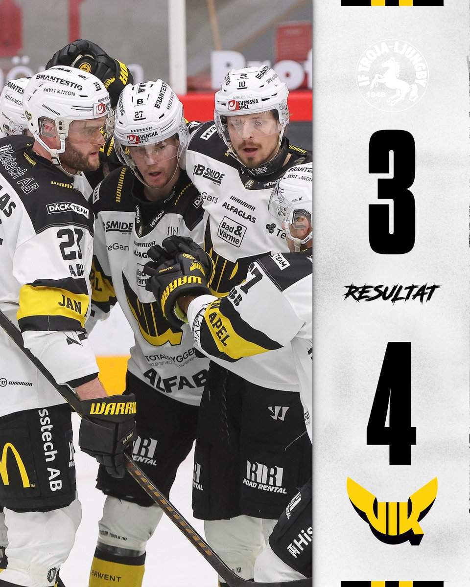 VasterasIK's tweet photo. VIKtig seger borta mot Troja-Ljungby! https://t.co/7hIelXc6iB