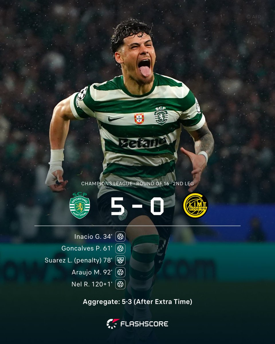 GOAL: SPORTING CP HAVE COMPLETED THE COMEBACK 

#SPOBOD