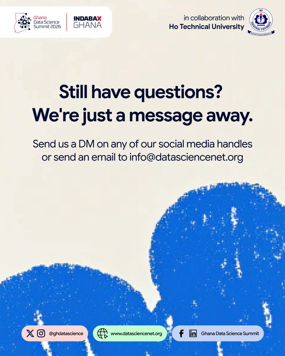 Ghana Data Science Summit (IndabaX Ghana) tweet media