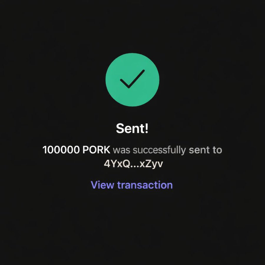 Don't ask why, Blessing randomly ⏳

Just drop your Solana $SOL address &amp; RT ♻️
Every wallet gets 100,000 $PORK

First 500 wallets
#SolanaAirdrop