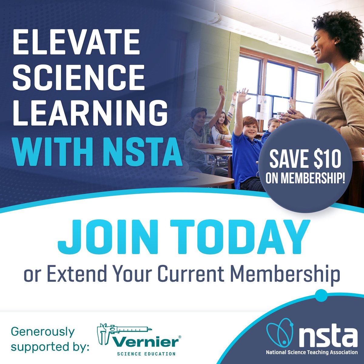 National Science Teaching Association tweet media