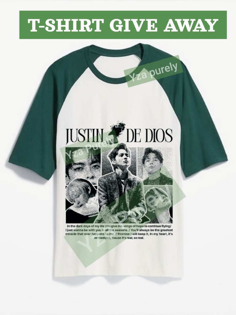 YzaPurelyATIN23's tweet photo. [GA Alert🚨]

Because of the great news, I'll be giving away ONE

✨Justin inspired shirt✨
Claiming Date: April 18 (WaS Concert)

Mechanics:
1. RT &amp; QRT This post 
2. Drop a reply with Tags
3. Answer the Poll 👇

Enjoy! 

SB19 GOES LOLLA 
#SB19xLollapalooza
@SB19Official #SB19 https://t.co/naQwFm88B1