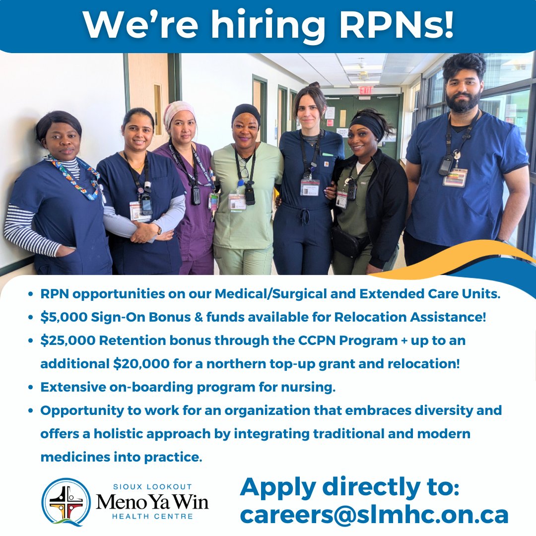 Sioux Lookout Meno Ya Win Health Centre tweet media