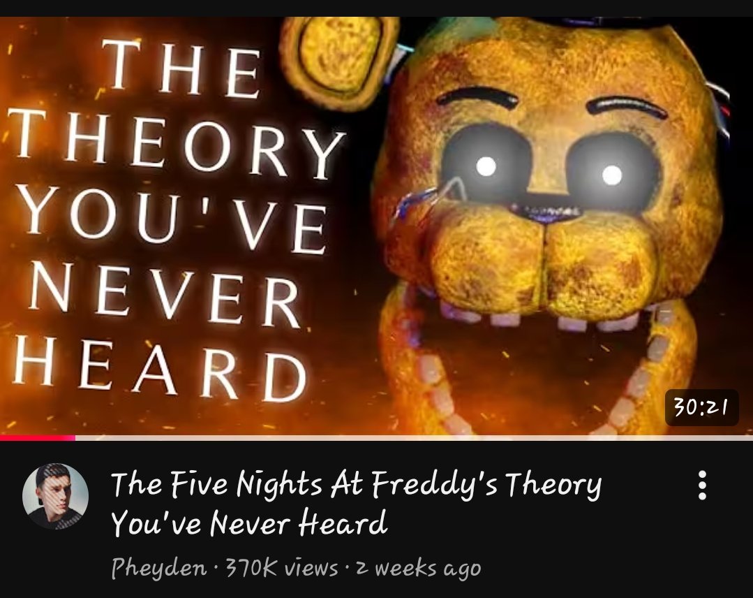satam_fnaf's tweet photo. haven't stopped thinking about this fnaf theory since watching it... https://t.co/gxnmSnTXrC