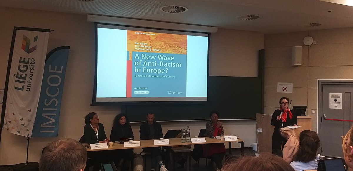 daria_pirvu's tweet photo. Side events @IMISCOE #CEDEM @UniversiteLiege | Book Launch &amp; Panel Conversation:
📚 "A New Wave of Anti-Racism in
Europe? Racialized Minorities at the Centre"

📥To download the book in Open Access: https://t.co/e1vCv2zG5T https://t.co/xC1rpnqk6B