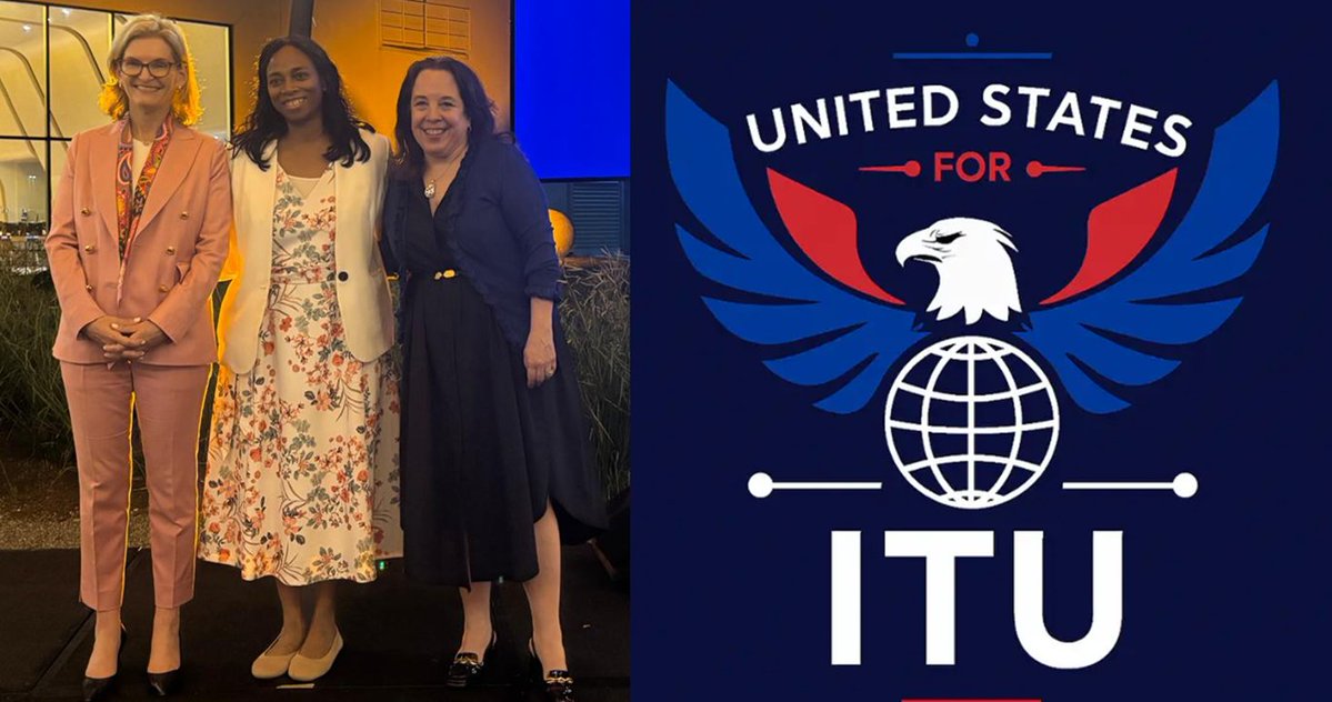 "American leadership at the ITU will help keep global communications secure, open, and reliable so that everyone benefits from a stable and trustworthy digital environment."

Learn about the @ITU and how US leadership can help shape our digital future:

🔗