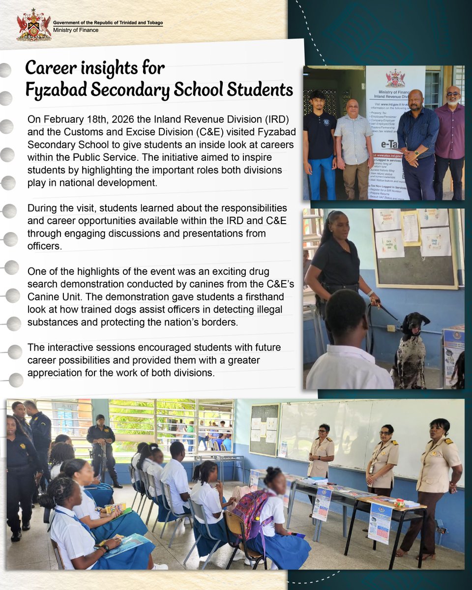 Ministry of Finance, Trinidad and Tobago tweet media