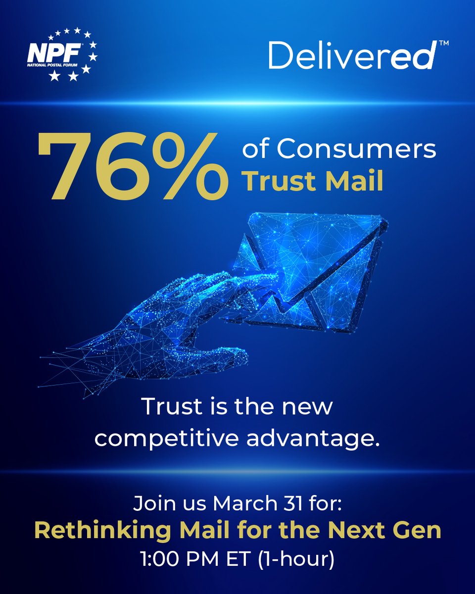 National Postal Forum tweet media