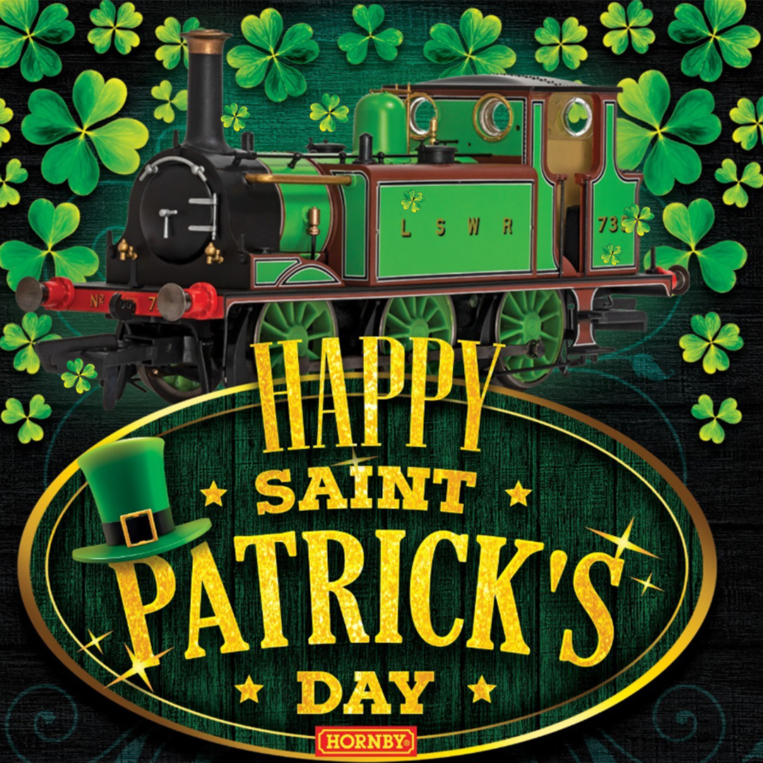 hornby's tweet image. Happy St. Patricks Day! 🍀

What model is your current favourite? 💚 Share it with us below!

#Hornby #StPartricksDay  #Modelrailways