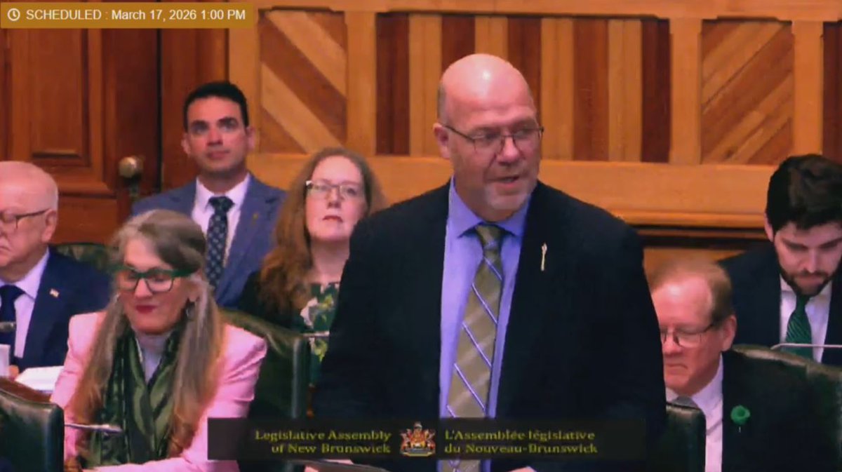 CPAC_TV's tweet photo. LIVE: New Brunswick Finance Minister René Legacy presents 2026 budget
➡️https://t.co/j4GbJ9ykeK
EN DIRECT : René Legacy, ministre des Finances du Nouveau-Brunswick, présente le budget 2026
➡️https://t.co/PKWjZWJaL7
#nbpoli | #cdnpoli | #polnb | #polcan https://t.co/78FvnHjFjQ