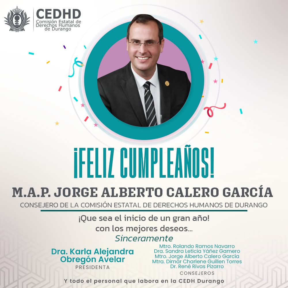 CEDH Durango tweet media