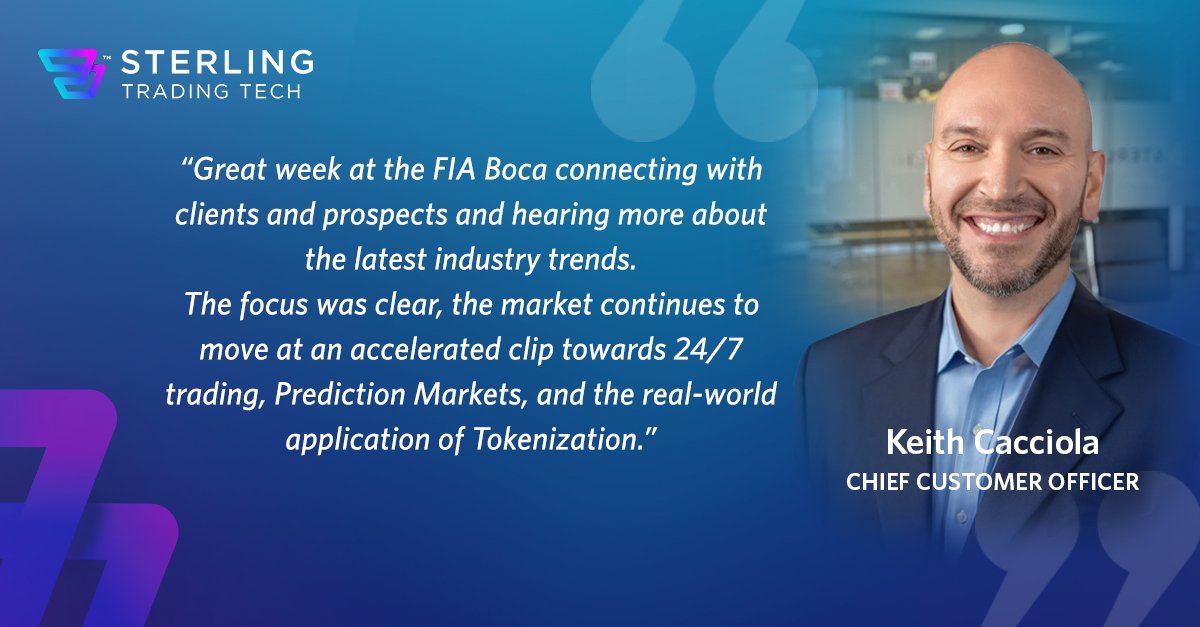 Sterling Trading Tech tweet media