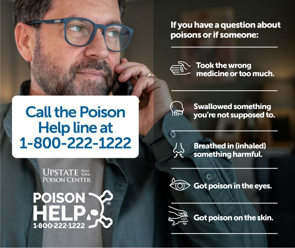 Upstate New York Poison Center tweet media