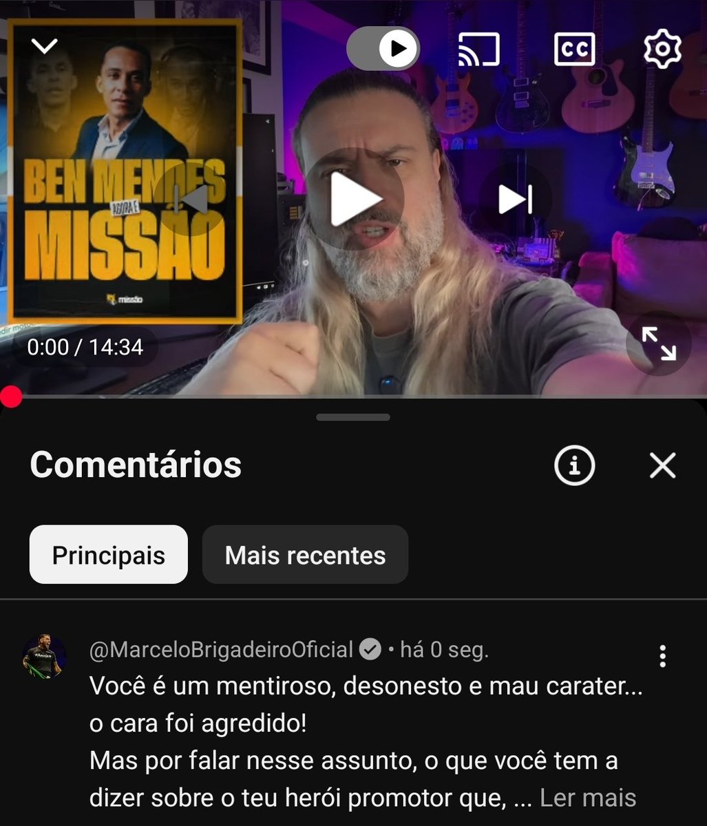 Marcelo Brigadeiro - o terror do Nando Moura tweet media