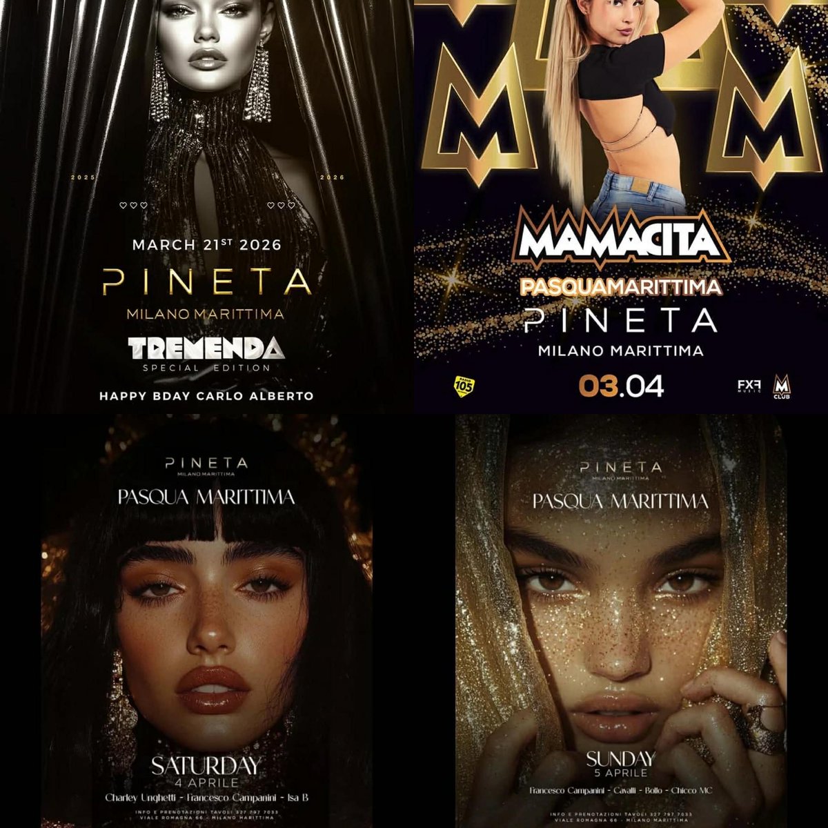 linodelbianco's tweet photo. Pasqua Pineta
Ticket, tavolo, hotel 3394339511 Lino https://t.co/BzkDwojLoS

#gfvip #Malafede #tommasostanzani #Trap #Ilaria #Nordio #Celik #PulpPodcast #il17 #Fedez #17marzo #uominiedonne #JoeKent #amici25 #HoSpesso #scherziaparte #Leao #Mannoia #Plasma #Briatore #Oscar #NATO https://t.co/WqqltG8Emn