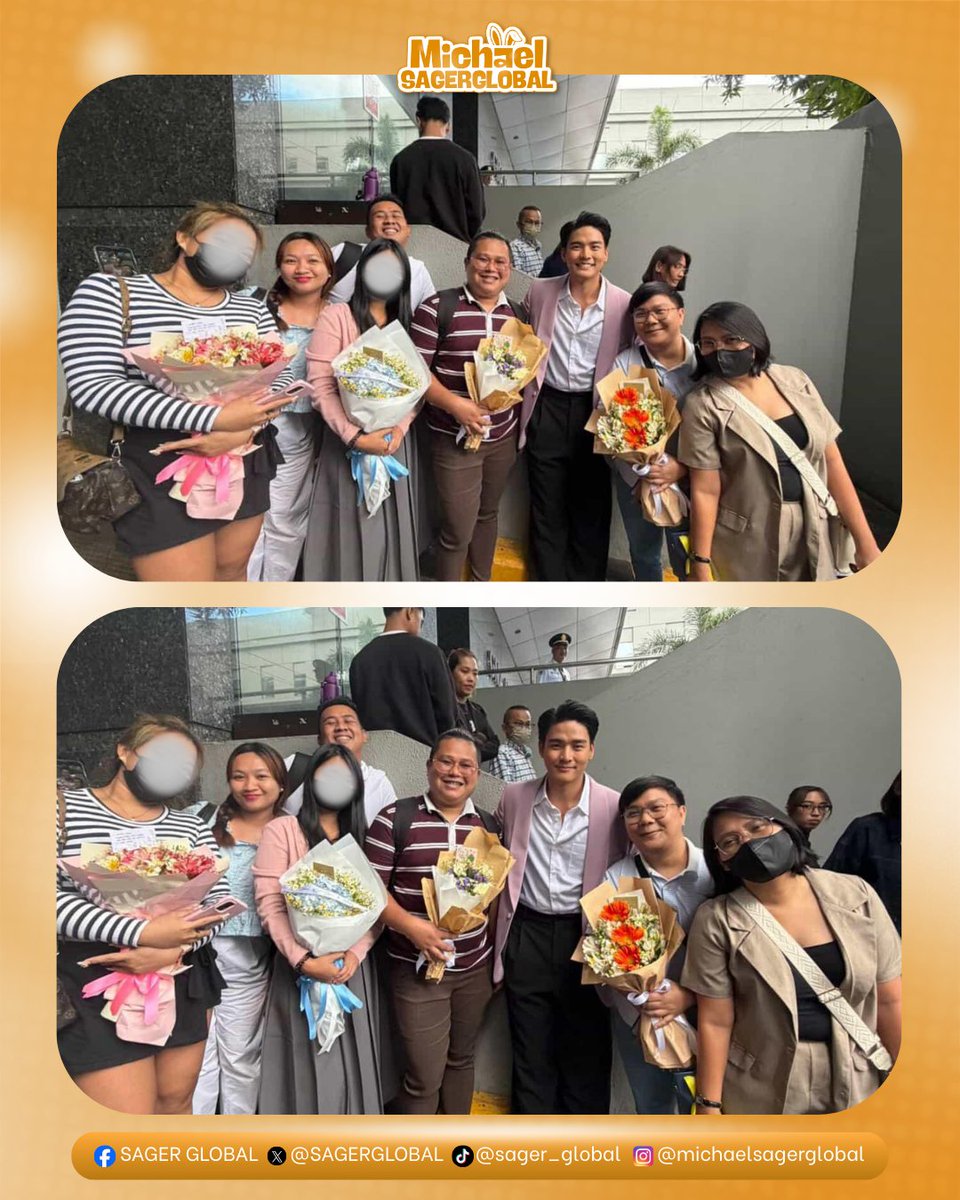 SAGERGLOBAL's tweet image. Absolutely thrilled to support Michael Sager! ✨ Had the best time with the MSG Admins and our amazing MSG Baguio Chapter 🧡

03/16/2026 || Born To Shine Media Conference

#MichaelSager | #MSG | #NateLim | #BornToShine | @michaelsager_